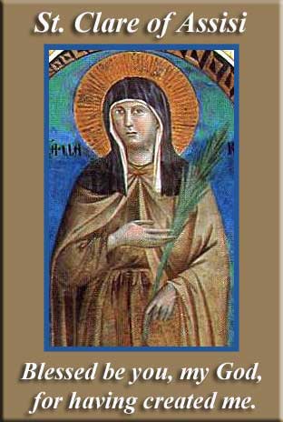 St. Clare of Assisi