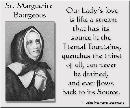 Saint Marguerite Bourgeous